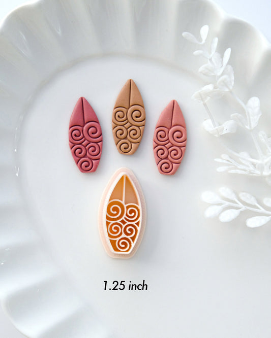 Surfboard Polymer Clay Cutters