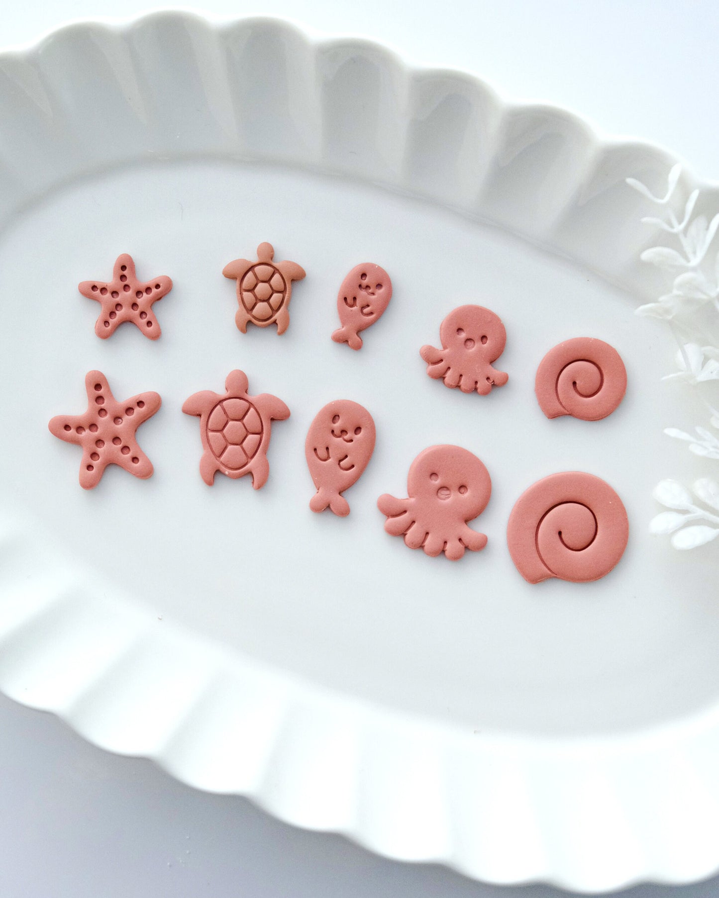 Ocean Sea Stud Pack Polymer Clay Cutters