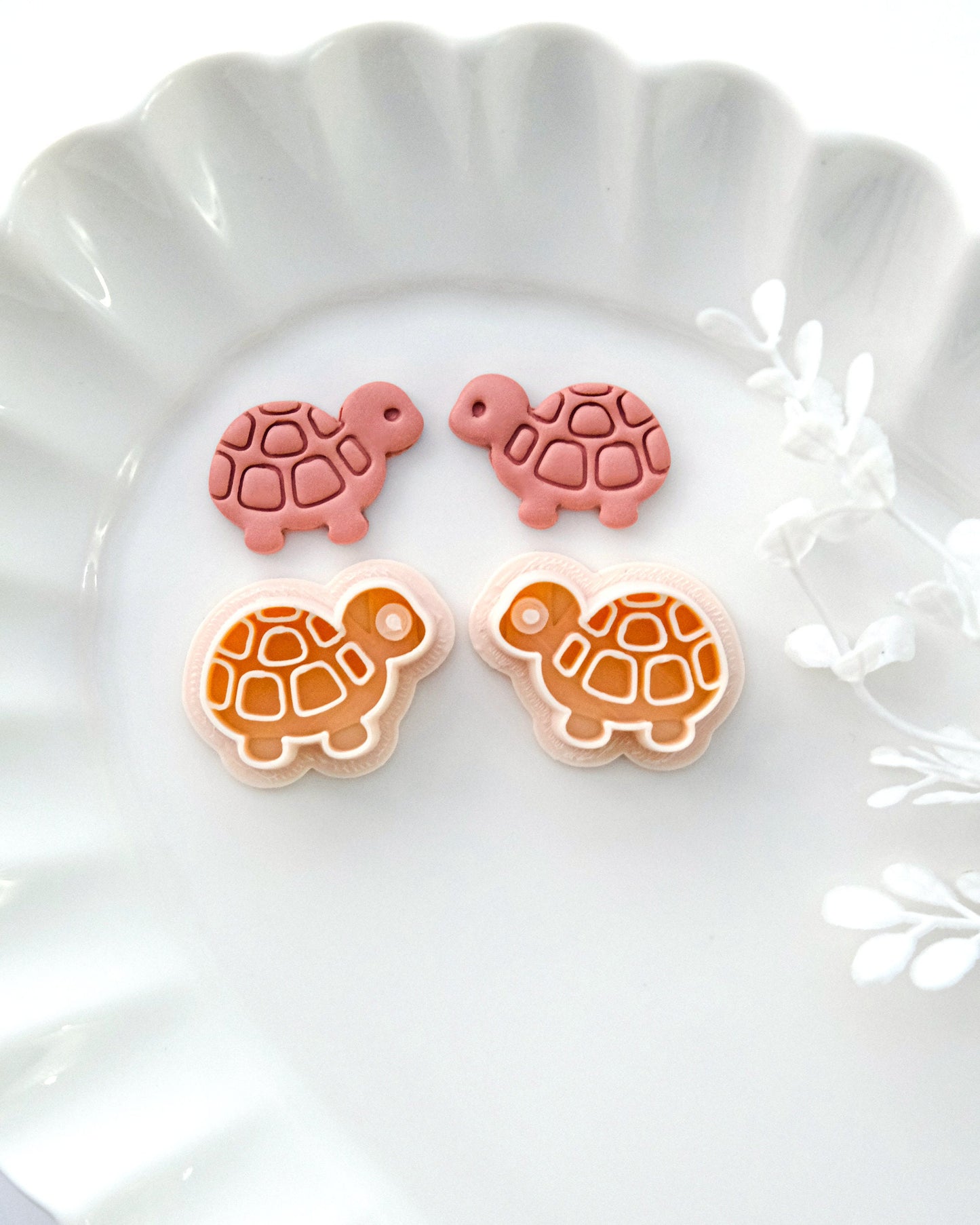Turtle Polymer Clay Cutters
