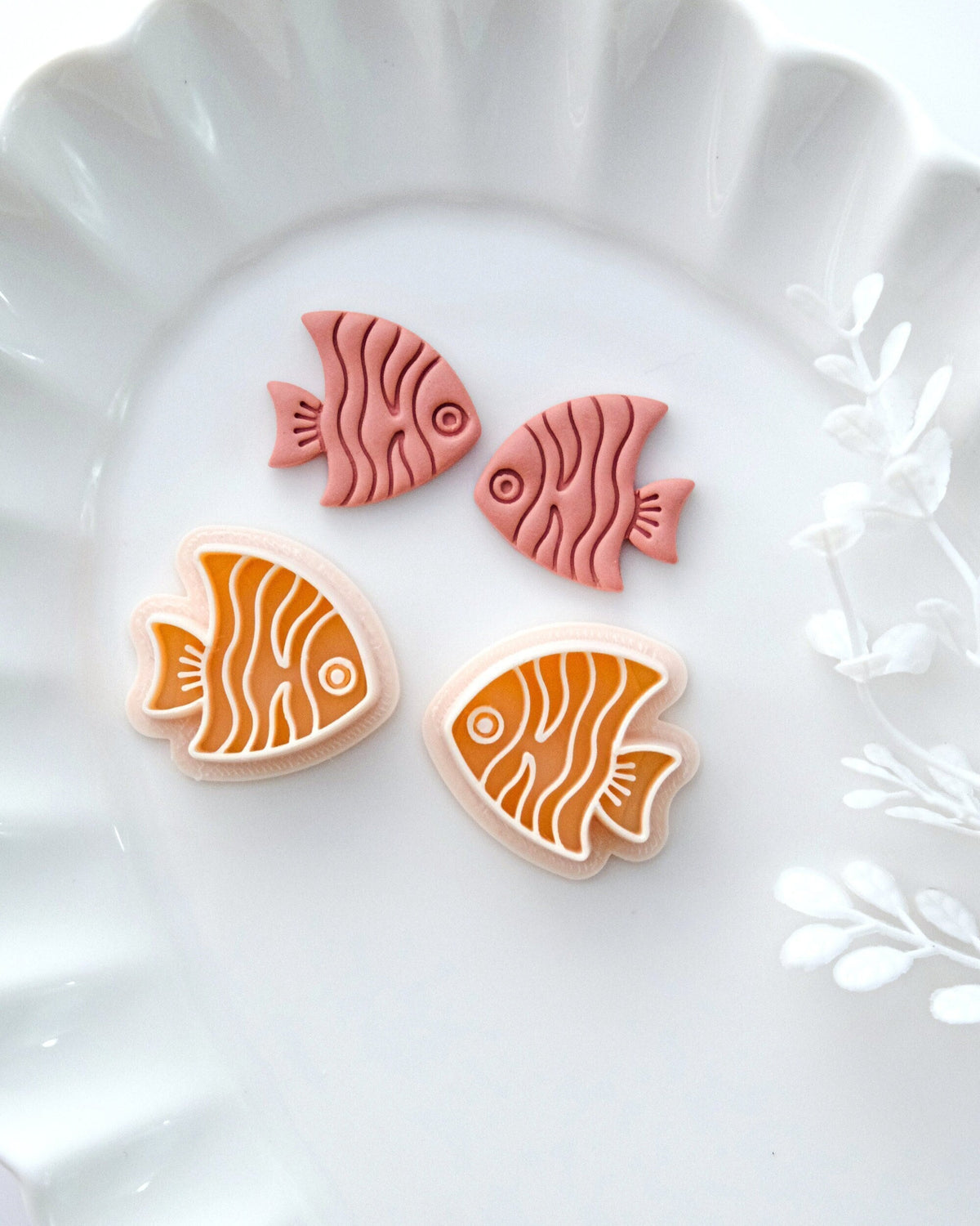 Tropical Fish Polymer Clay Cutters
