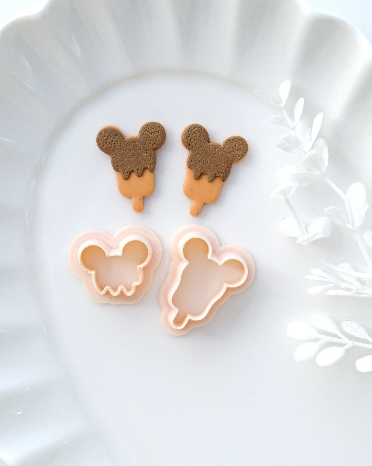 Mouse Popsicle Polymer Clay Cutters