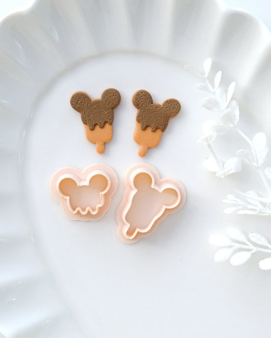 Mouse Popsicle Stud Polymer Clay Cutters Set