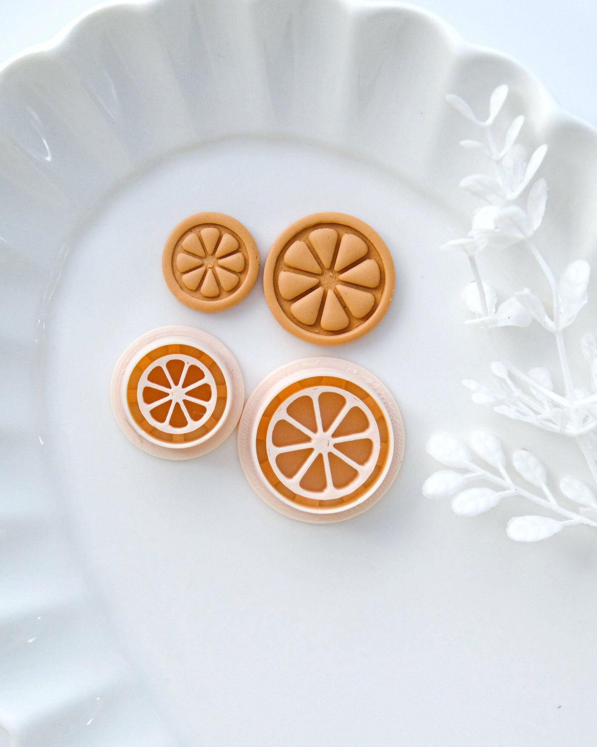 Lemon Polymer Clay Cutters