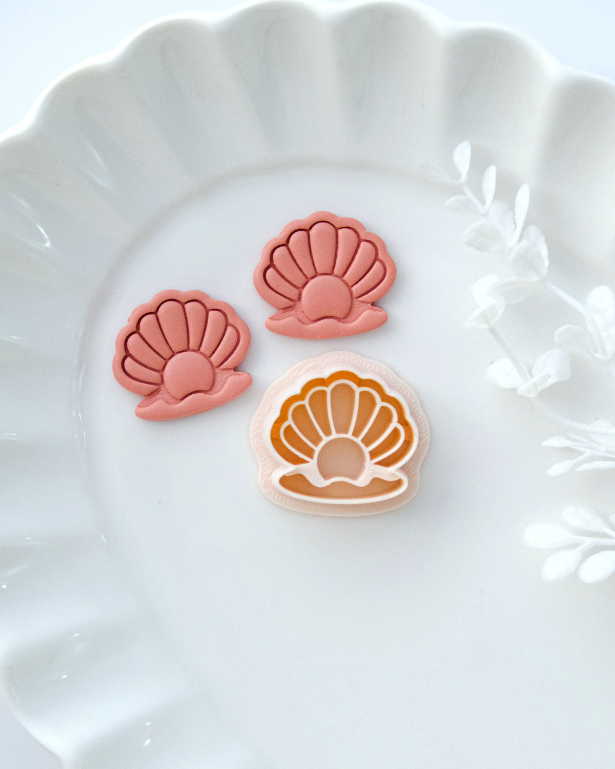 Pearl Shell Polymer Clay Cutter