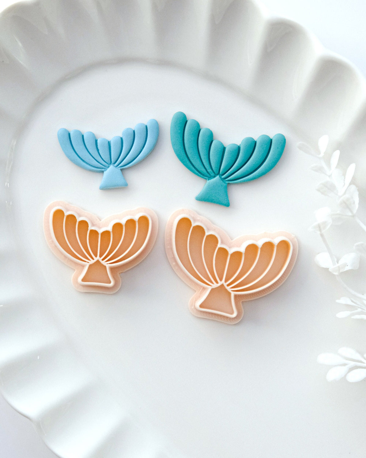 Mermaid Tail Polymer Clay Cutters