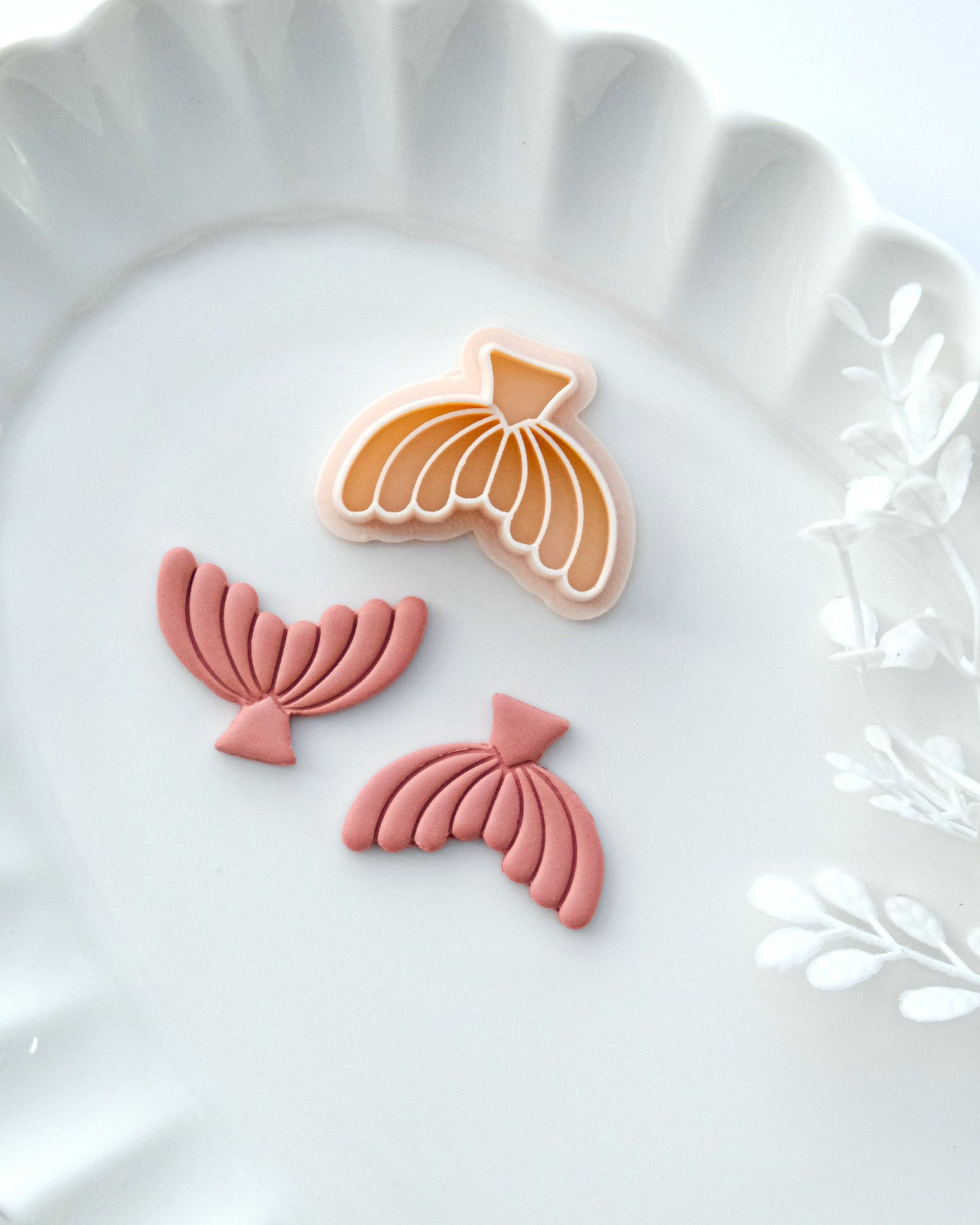 Mermaid Tail Polymer Clay Cutters