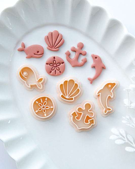 Summer Stud Pack Polymer Clay Cutters