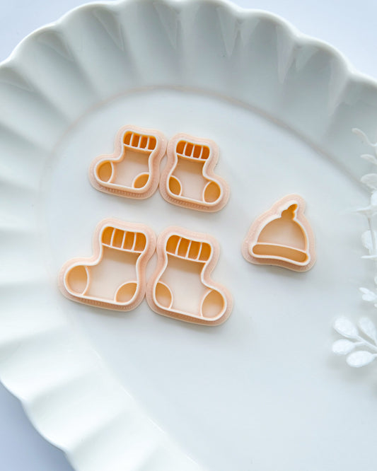 Baby Shower Polymer Clay Cutters