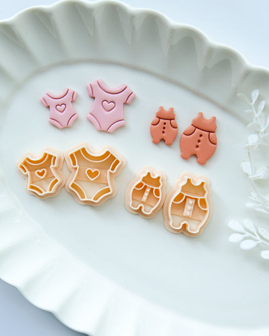 Baby Shower Polymer Clay Cutters