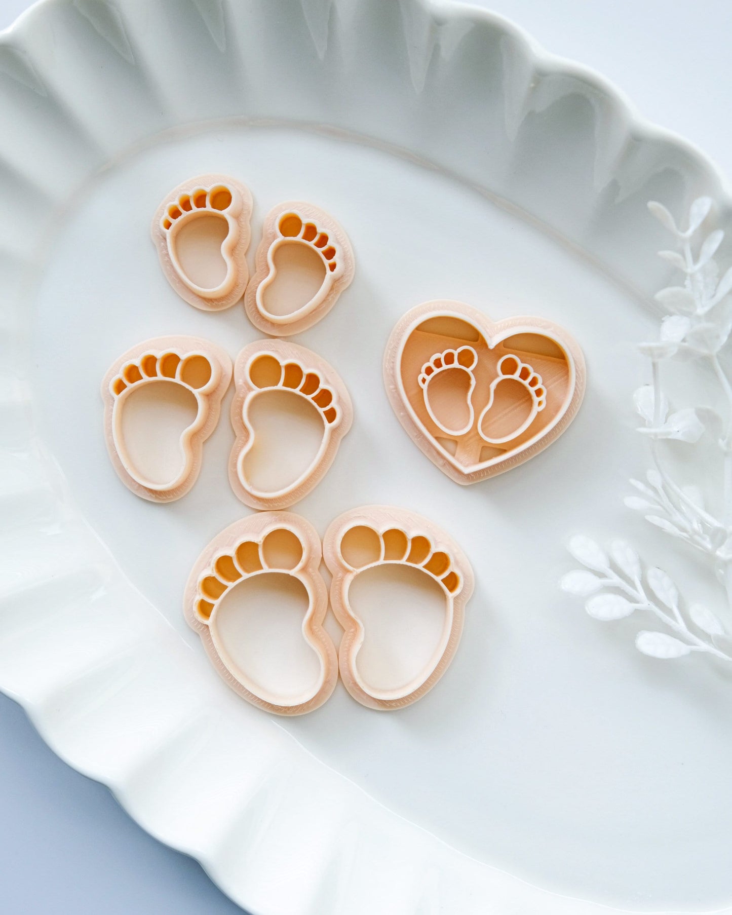 Baby Feet Clay Cutters