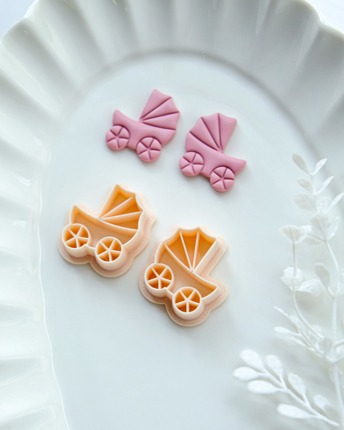 Stroller Polymer Clay Cutters