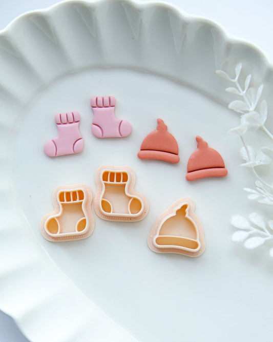 Baby Shower Polymer Clay Cutters