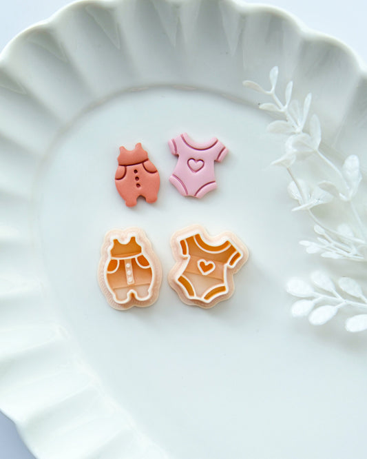 Baby Shower Polymer Clay Cutters