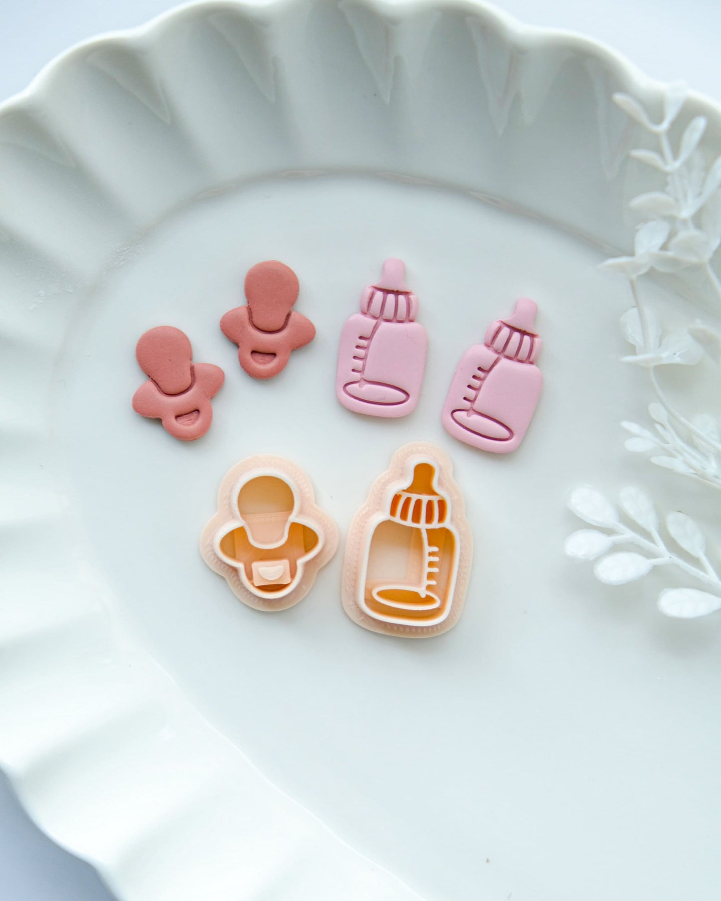 Baby Shower Polymer Clay Cutters