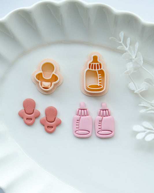 Baby Shower Polymer Clay Cutters