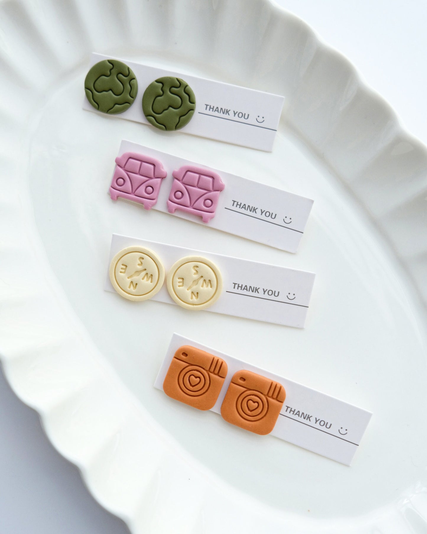 Camping Summer Polymer Clay Cutters Set