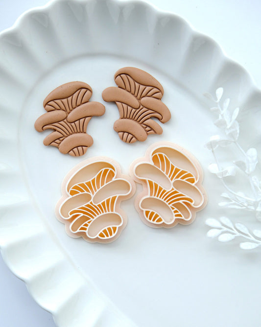 Boho Mushroom Polymer Clay Cutters