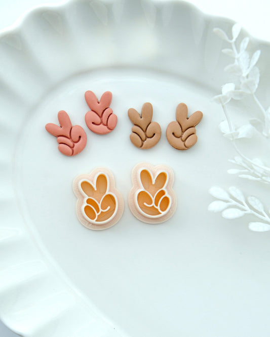 Yeah Gesture Polymer Clay Cutters Set