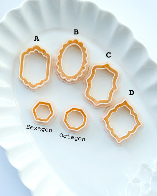 Frame Shape Polymer Clay Cutters
