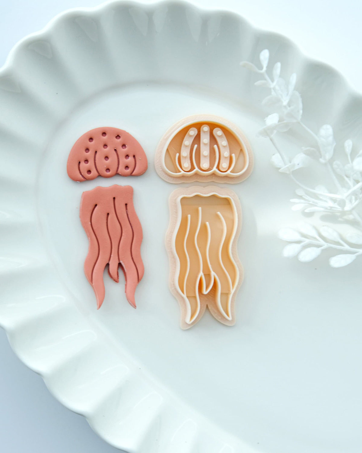 Jellyfish Polymer Clay Cutters