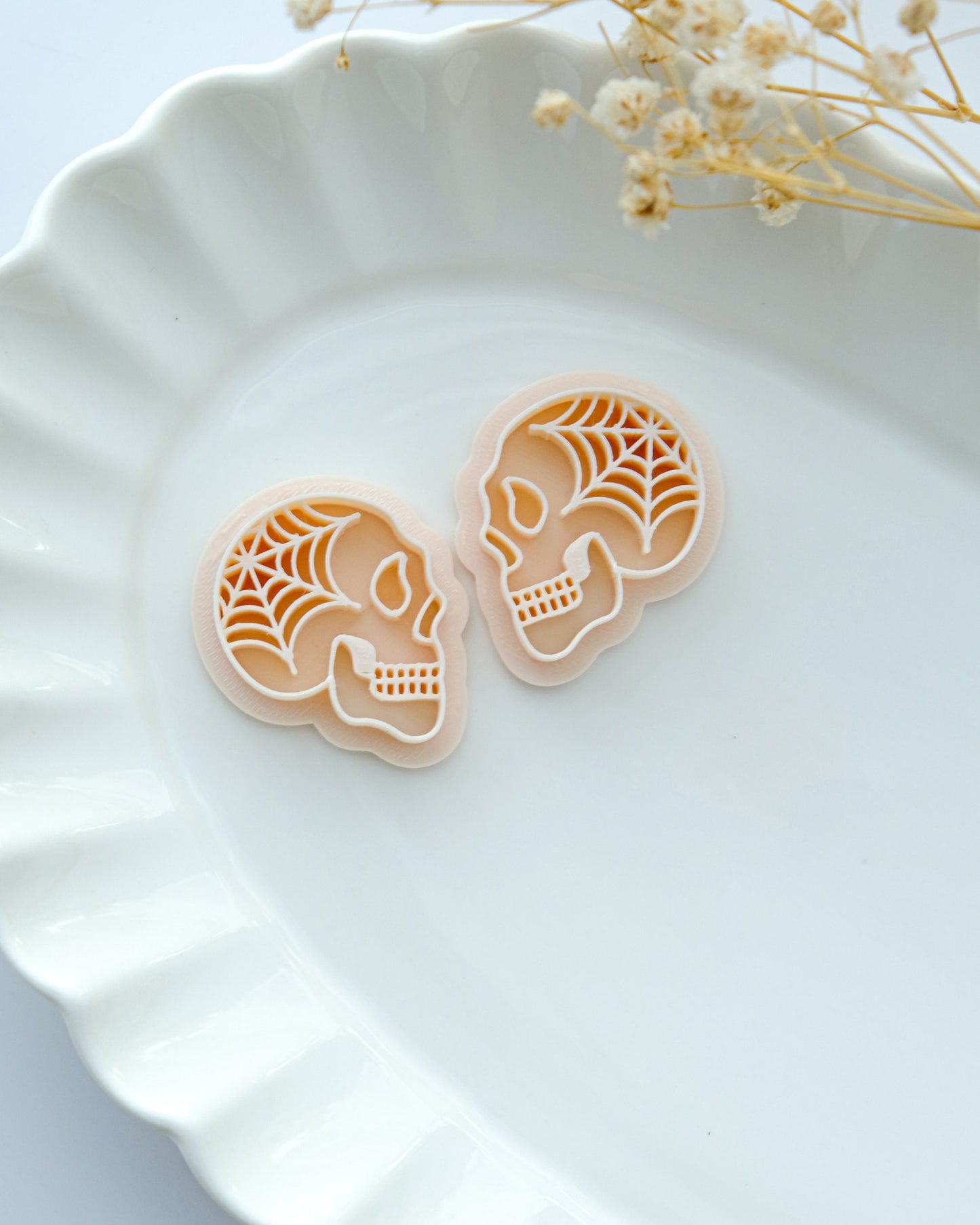 Halloween Skull Clay Cutters