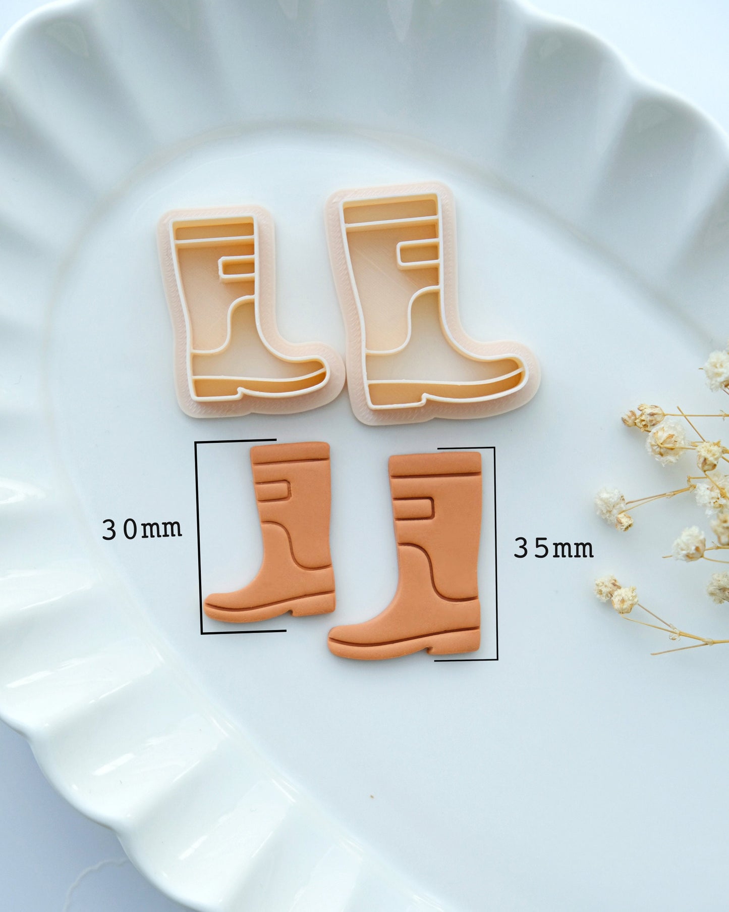 Fall Rainbow Boots Clay Cutters