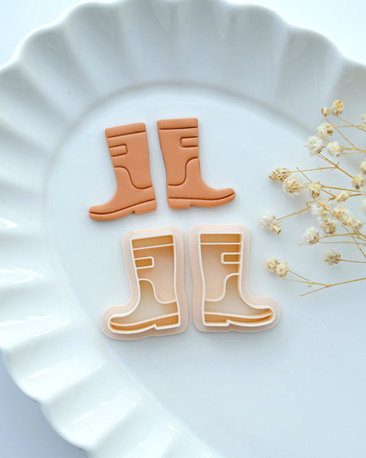 Fall Rainbow Boots Clay Cutters