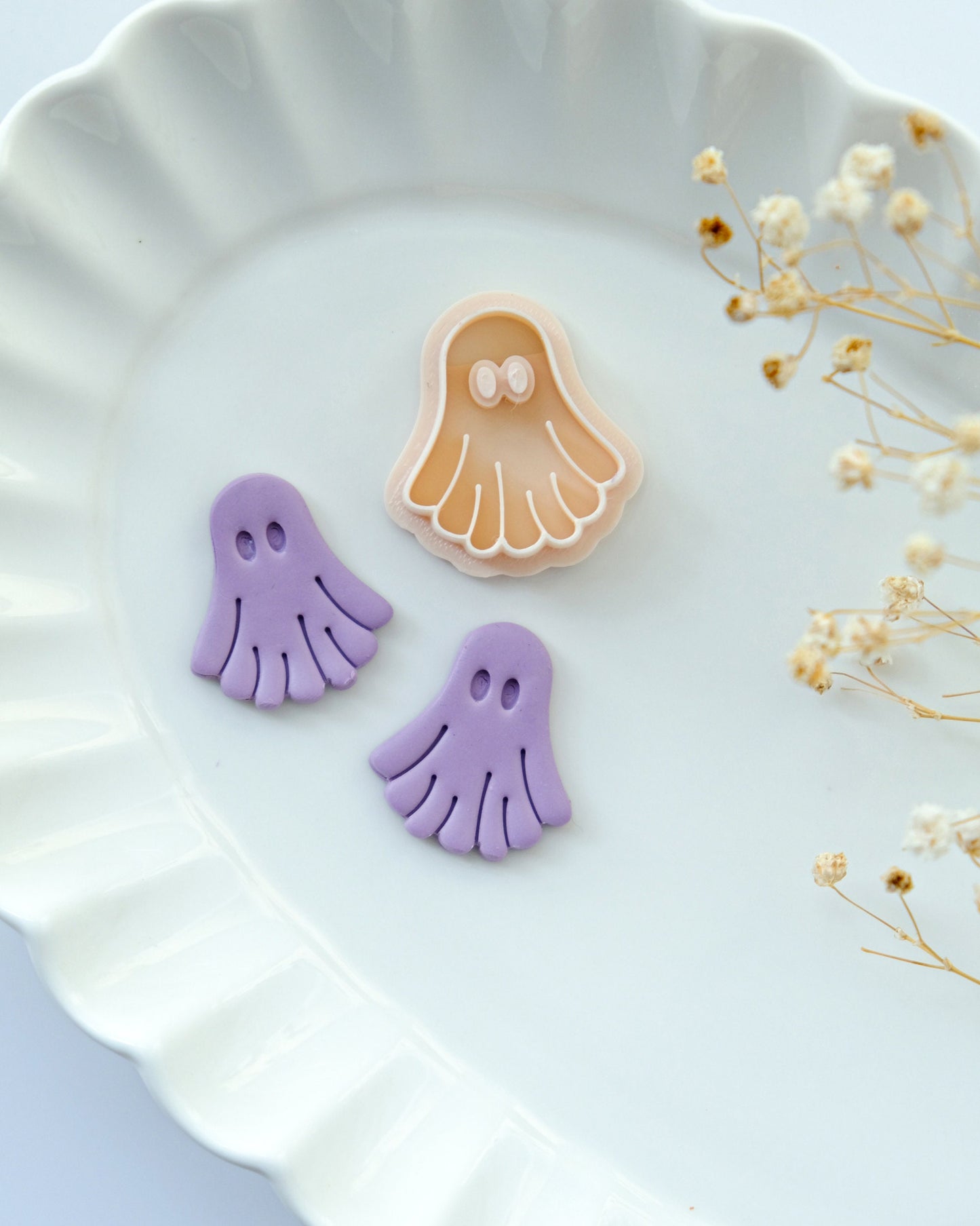 Halloween Ghost Clay Cutters