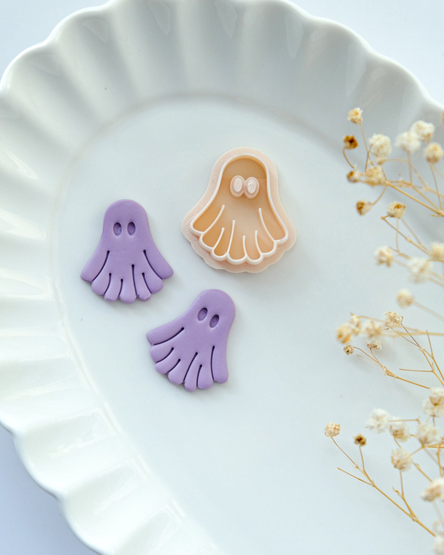 Halloween Ghost Clay Cutters