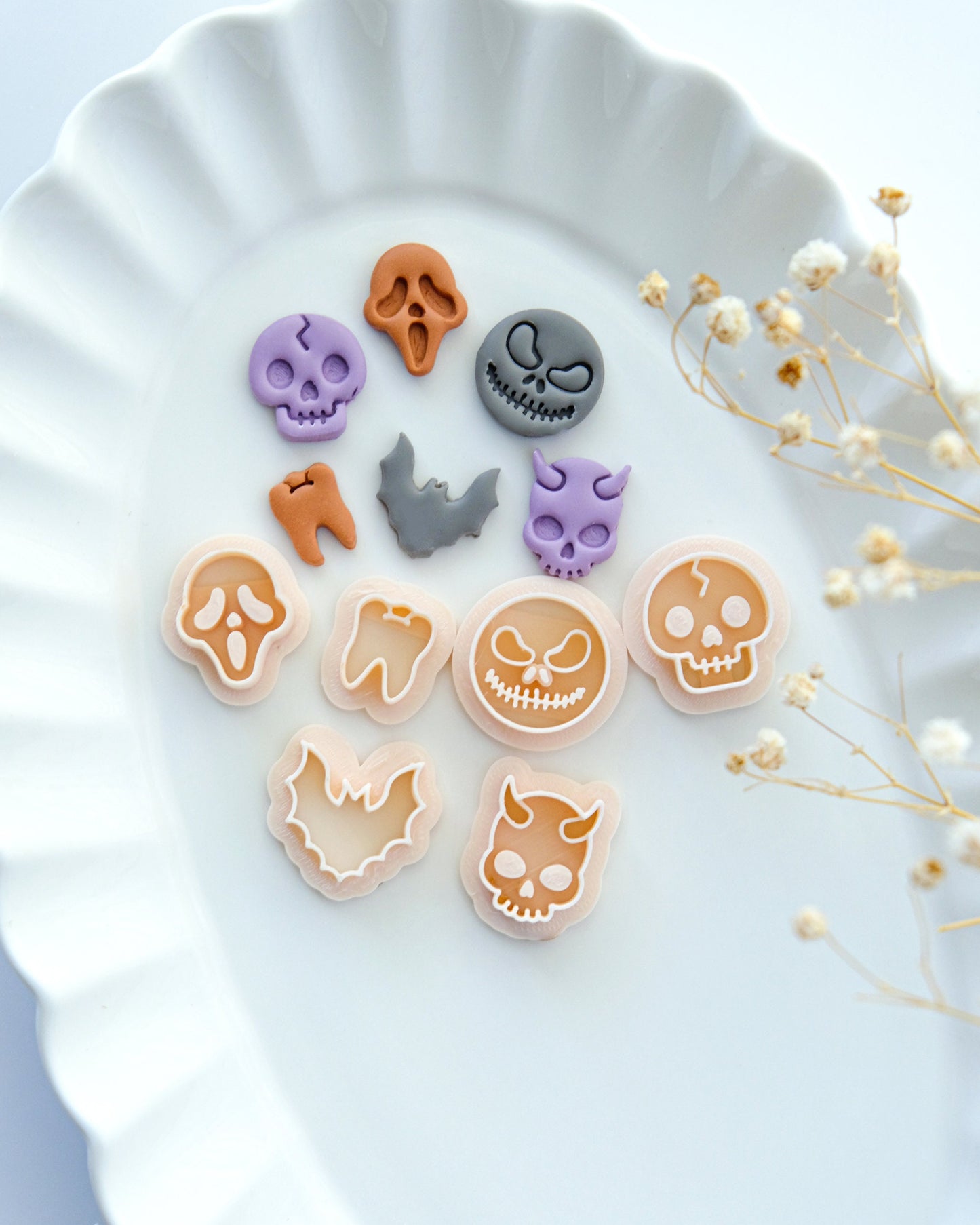 Halloween Stud Pack Clay Cutters