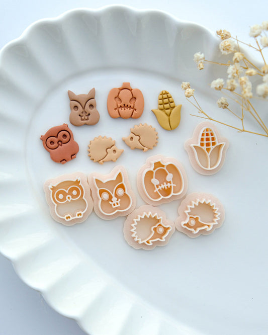 Fall Stud Pack Polymer Clay Cutters