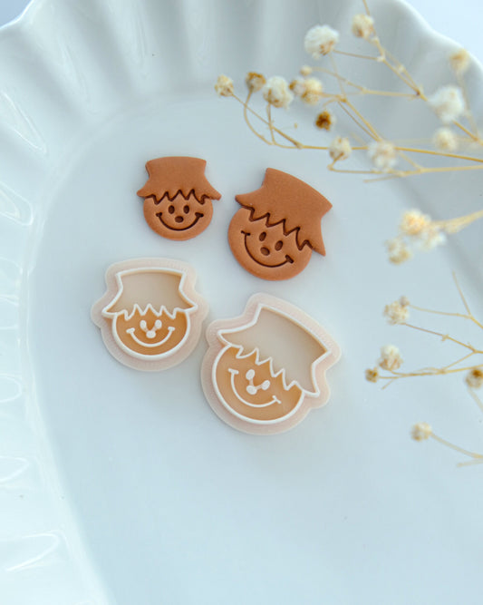 Halloween Scarecrow Clay Cutters
