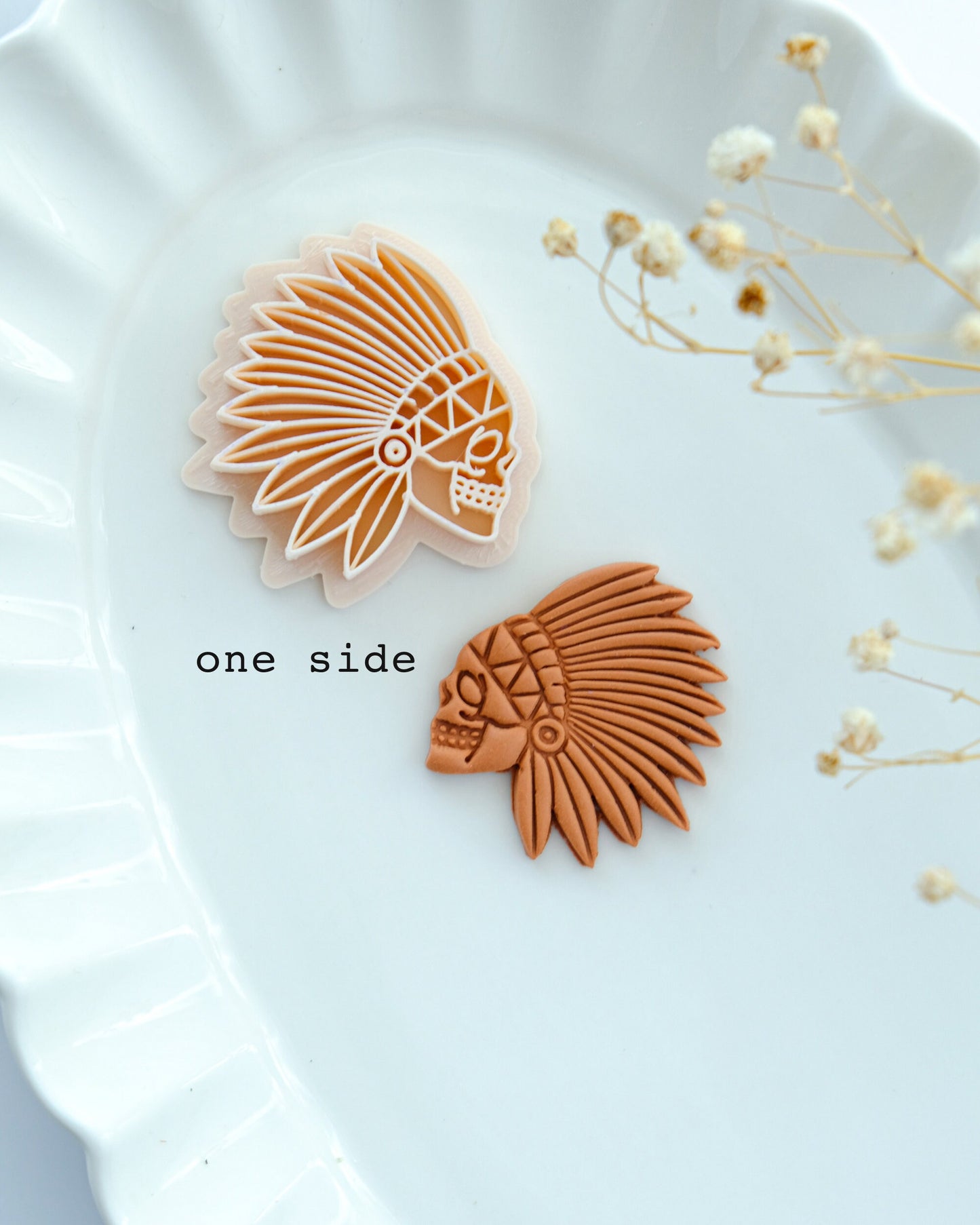 Halloween Skull Clay Cutters