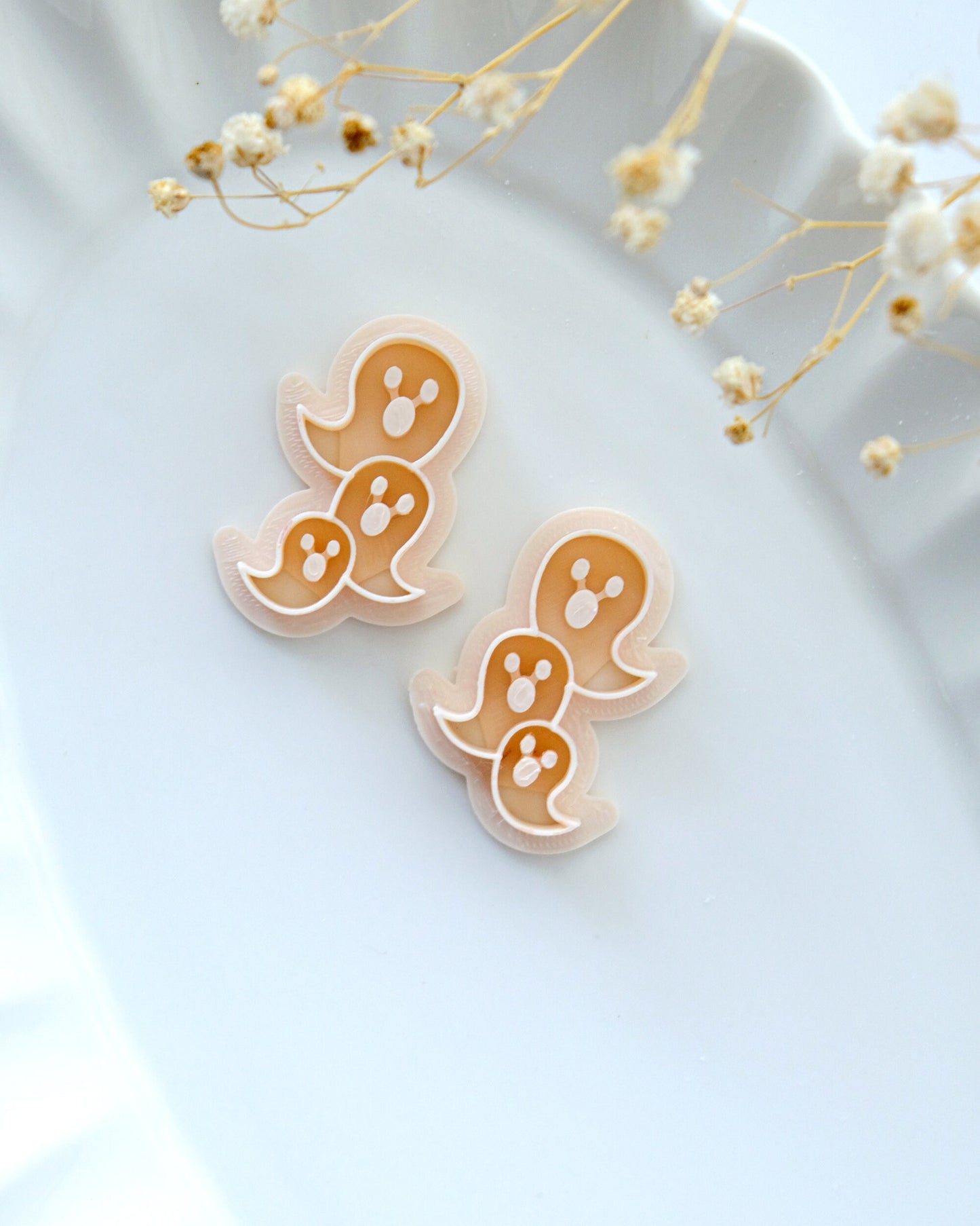 Ghost Halloween Clay Cutters