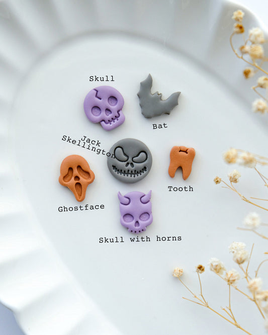 Halloween Stud Pack Clay Cutters