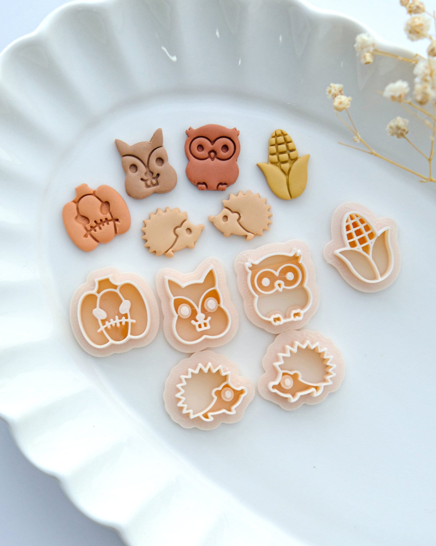 Fall Stud Pack Polymer Clay Cutters