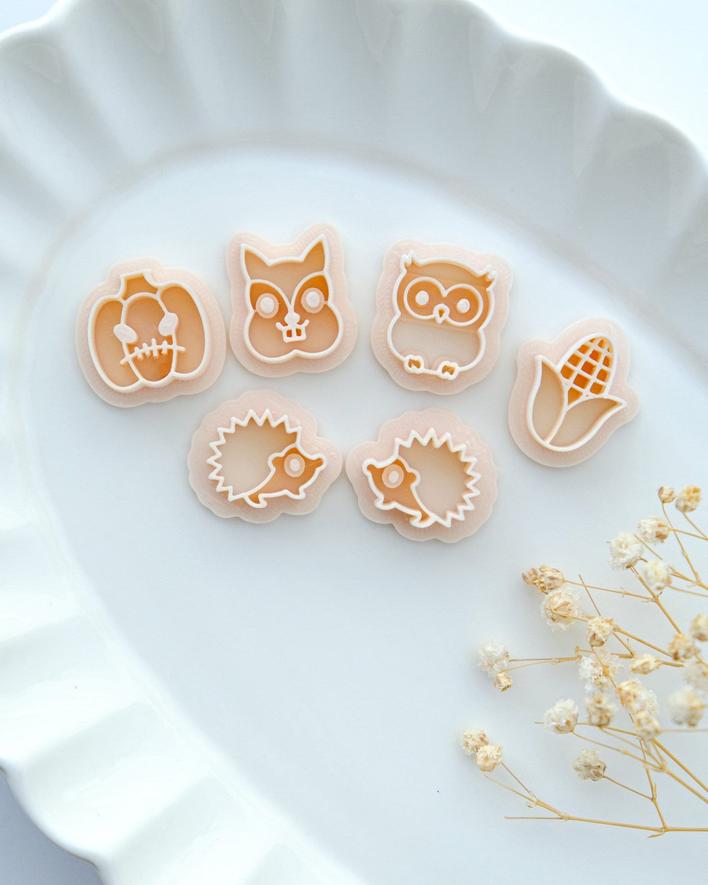 Fall Stud Pack Polymer Clay Cutters