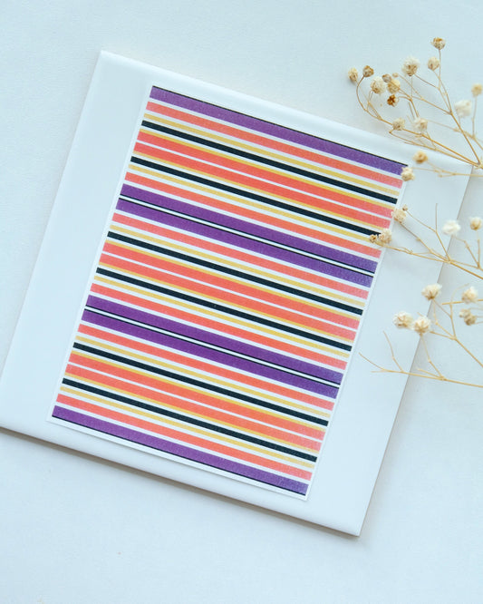 Fall Halloween Clay Transfer Papers