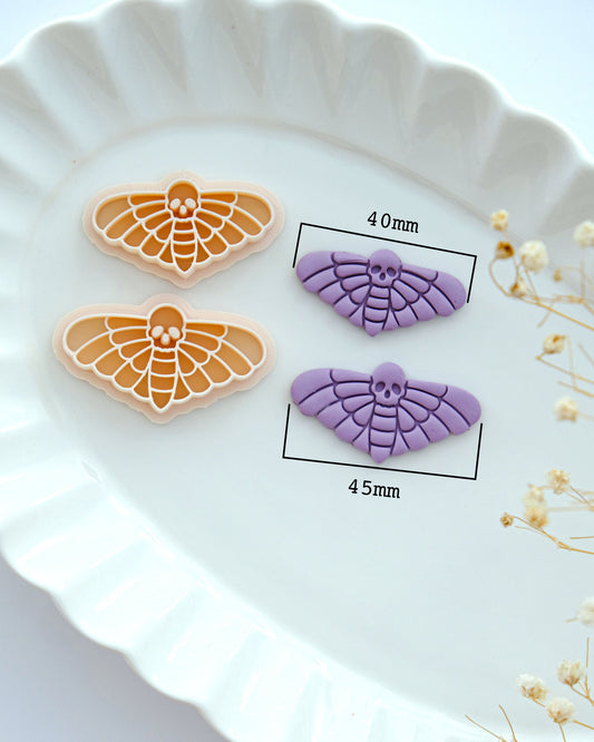 Death Moth Polymer Clay Cutters