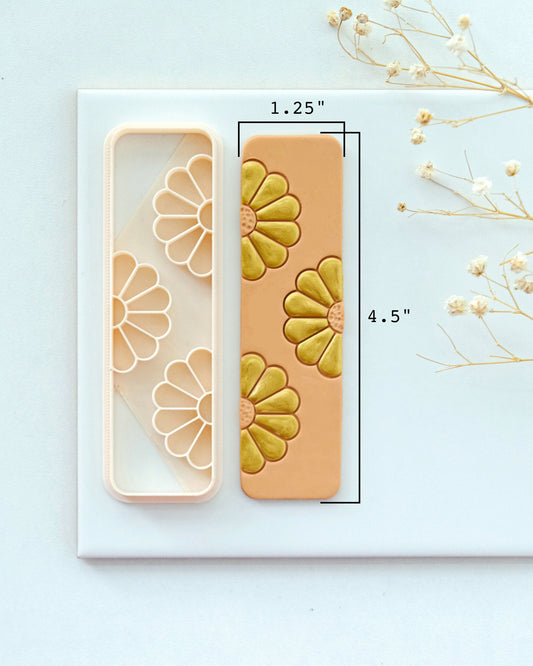 Daisy Flower Bookmark Clay Cutter