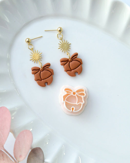 Jingle Bell Winter Christmas Polymer Clay Cutters