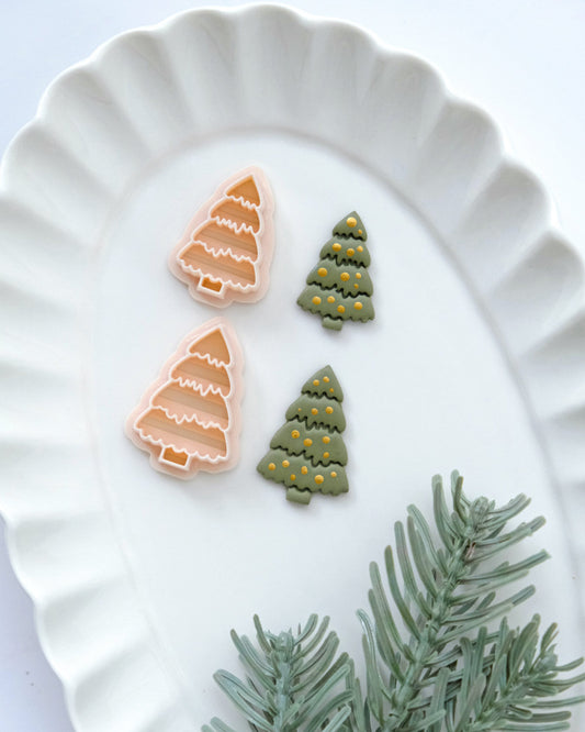 Christmas Tree Clay Cutters