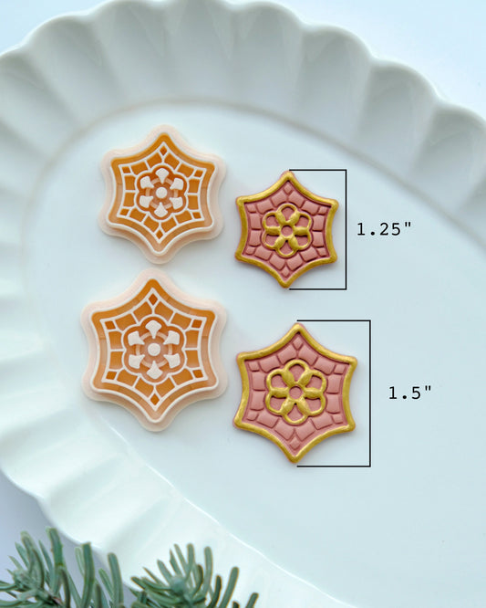 Snowflake#2 Christmas Polymer Clay Cutters