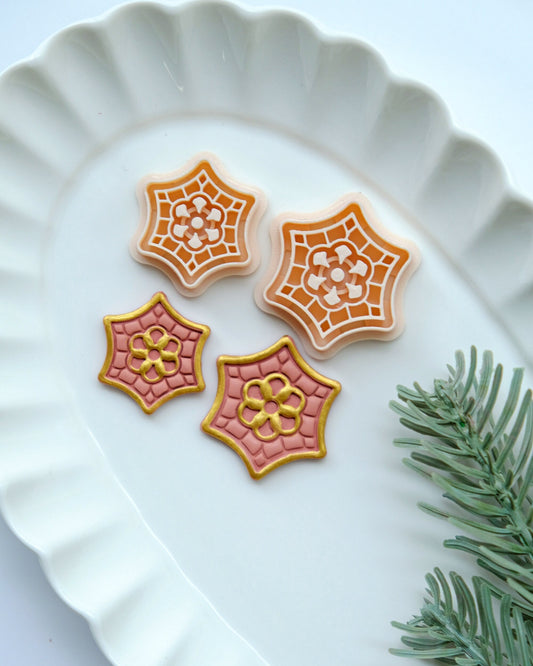 Snowflake#2 Christmas Polymer Clay Cutters