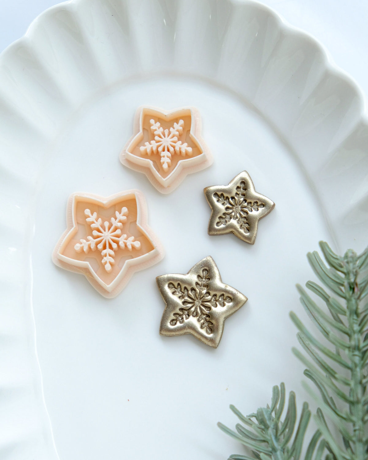 Snowflake Star Clay Cutter