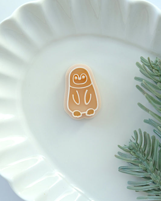 Winter Penguin Clay Cutters