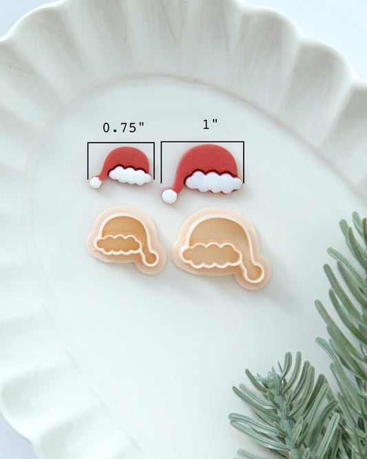 Santa Hat Christmas Clay Cutters