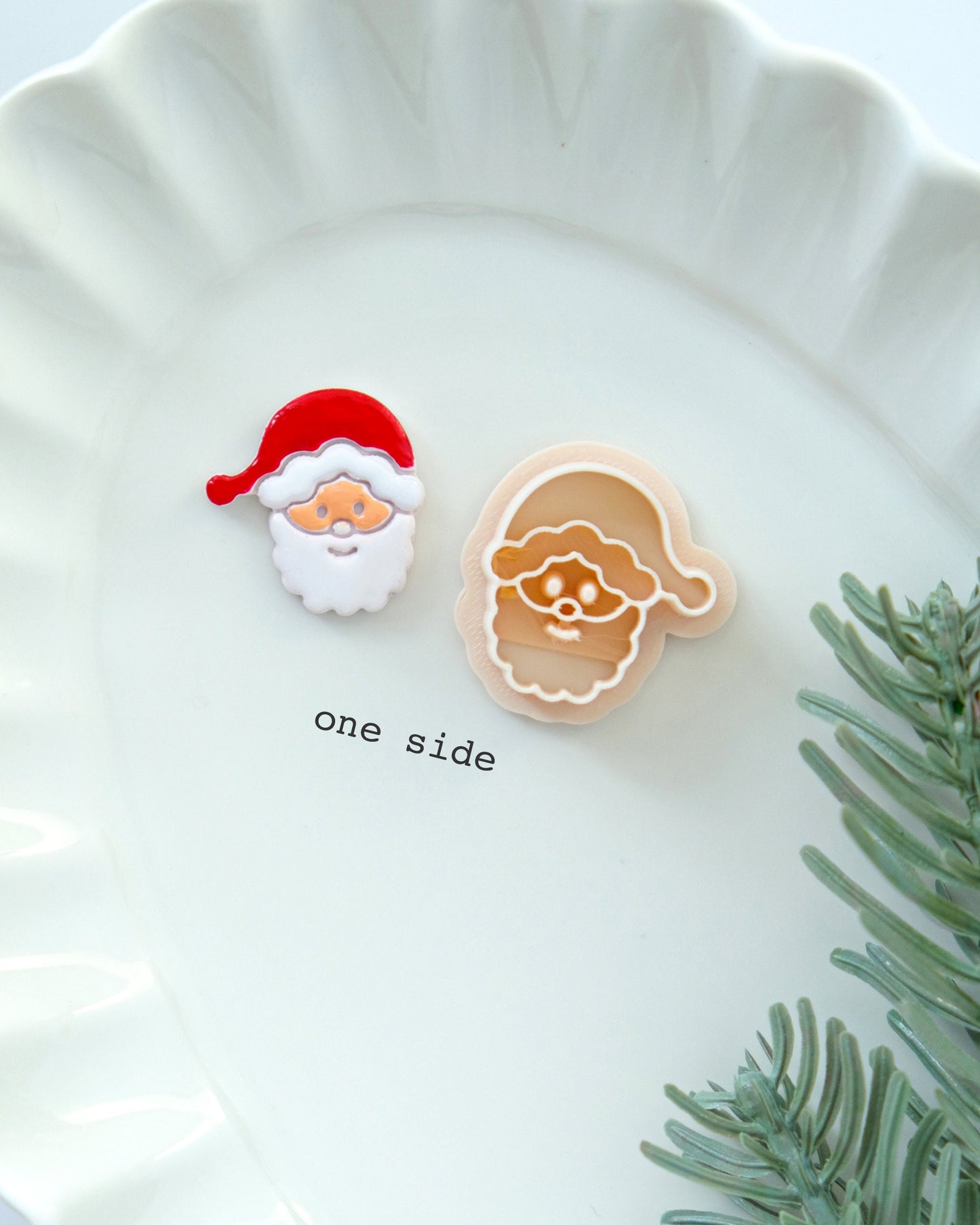 Christmas Santa Claus Clay Cutters Set