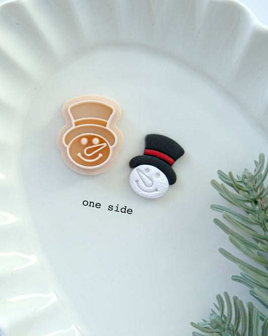 Snowman Christmas Clay Cutters