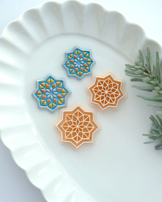 Snowflake Polymer Clay Cutters